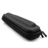 Étui en cuir noir à fermeture éclair, accessoires pour fumer, Mini étui mince, petit sac de transport EGo pour stylo briquet, tuyau de tabac, outil 4757070 LL