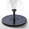 Garden Decorations Eco-friendly Solar Fountain Pool 150L/H 50cm Height 7V/1W Floating Design High Quality 130mm Diameter