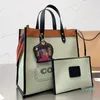 Designer Bag Women Casual Tote Lady Badge Patchwork Handbag Shopping Handbag Leather Crossbody Shoulderbag Lady Clutch