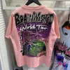 Real Pics T-shirt met korte mouwen High Street katoenen tops Heren Dames T-shirts met korte mouwen