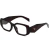 Óculos de sol para mulher preto designer óculos de sol letras de metal moda masculina acessórios