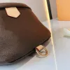 Diseñadores de lujo Bolsas de cintura Carta marrón Cruz Cuerpo Hombro 43644 Cinturón Monedero Bolso cruzado Mujer Diseñador Bolso de cintura Bolsas de cinturón Paquete de fanny clásico Bolsa fácil en la correa