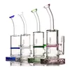 Hookahs 9.2" glass Bong water pipe dab rig oil rigs honeycomb perc wax quartz banger heady pipes bongs