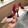 Fashion brand sandals women high heels satin dress shoes luxurious Designer Shoes crystal large buckle decoration classic 9CM wine glass ankle strap party shoe