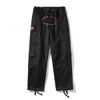 Męskie spodnie Y2K Cargo Cortezs Pants Harajuku wydrukowane spodnie Multi Pocket Hip-Hop Cortiez Punk Rock Wide Leg Diabel Island 9901