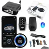 Auto Start Stop Kit Bluetooth Mobiele telefoon App Controle Motorontsteking Open kofferbak Pke Keyless Entry Alarm Drop Delivery Dhkpx