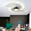 Vendita calda Fireworks lampadario a LED per soggiorno camera da letto lampadario a casa moderno a soffitto lampada lampada lampada lampadario lampadario