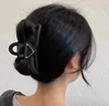 ヘアクリップバレットデザイナーデザイナートライアングルヘアクリップバレット女子ブランドレターヘアクローファッションヘアジュエリーヘアピンヘアリップX0913