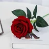 Fiori decorativi Imitazione stile europeo Peonia a 3 teste Decorazione domestica per la casa Finta plastica artificiale in seta