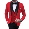 Ternos masculinos blazers mais recentes casaco calça projetos rosa moda masculina fino ajuste noivo smoking 3 peça feito sob encomenda casamento baile de formatura blazer s311b