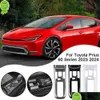 For Prius 60 Series 2023 2024 Abs Black Rear Row Seat Center Water Cup Holder Decoration Frame Er Interior Accessories Drop Delivery Dhzay