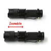 300lm SK-68 3MODES MINI Q5 LED Fenerti Torçlu Taşikal Lamba Ayarlanabilir Focus Zoomable Işık 5 Renk