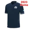 2023 Escócia Japão Rugby Jersey National Team Home Away Camisa de manga curta Tamanho S-5XL