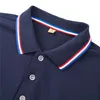 Polos pour hommes Summer Luxury Business Polos Hommes 2023 Revers Casual Mode Manches longues Marque Baggy Vêtements Top