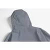 Męskie okopy płaszcze jesień czysty edycja odblaskowa maska ​​z kapturem marka mody Casual Loose Sports Charge Men Odzież 230912
