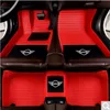 Convient pour 2004-2020 MINI MINI Cooper COUPE Clubman Countryman PACEMAN JCW CLUBMAN Tapis de luxe imperméables et antidérapants personnalisés flo241z