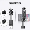 Selfie Monopods L02 Selfie Stick suporte para telefone Monopé Bluetooth Tripé Dobrável com Obturador Remoto Sem Fio para Smartphone com Caixa de Varejo MQ10 L230913