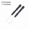 Nieuwe 142mm Zwart Plastic Draaibare Handvat Schroevendraaier Torx Sleutel T4 T5 T6 0.8 1.2 Pentalobe 1.5 Phillips 2.5 Y Schroevendraaiers 1000 stks/partij