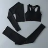 Mulheres conjuntos de yoga respirável sólido colete + leggings calças fitness correndo roupas sexy ginásio superior calças esportivas treino terno