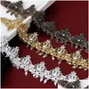 Hår smycken solspicem algerie pannband brud kronhuvud klänning brud tiara prinsessa drottning diadem party bijoux gåva 220805 dropp deli dhply