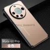 Obudowy telefonu komórkowego Huawei Mate60pro Case jest odpowiednie do Magic5 Aluminium Metal Honor 90 Mat Anti Drop P60 Case Protective HKD230913