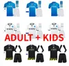 Homens Kit Kids 23 24 Napoli Maradona Jersey Home Away 2023 2024 Nápoles Zielinski Insigne Mertens Hamsik Callejon Jogador Rog Camisa de Futebol Adulto Kits