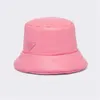 Chapeau seau de styliste en cuir pour femmes et hommes, chapeaux plats en coton ajustés, Bonnet doux, chapeaux d'hiver de luxe, 5 couleurs
