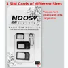 5PCS 4 in 1 Noosy Nano Sim Karte Neutral Karte Abdeckung Smartphone Wiederherstellung Karte Abdeckung micro SIM Neutral karte Slot Pin Wiederherstellung Karte