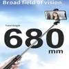 Foldable Monopod Shutter Remote Expansion Mini tripod Wireless Bluetooth selfie stick for iPhone/Android L230913
