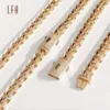 Wholesale Choker Gold Custom Cuban Link Chain Miami 8.75mm Monaco Necklace