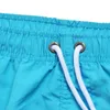 Mäns shorts badkläder sommarstrand fitness träning strandkläder byxor andningsskort i surf baddräkt manliga kläder