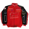 F1 Racing Suit Retro Style Jacket Cotton Commering Winter Cotton Jacket A052 A050 Ny vintervindtät cykelkläder