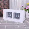 Bordklockor Retro Auto Flip Clock Digital Wall Desk Battery Drivs stor skärm för hem sovrumsdekor