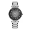 Nytt gränsöverskridande modestålband Quartz IIKC Double Diamond European och American Wild Diamond Creative Watch Whole3047