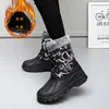 Dress Shoes Winter Women Snow Boots Waterproof Hiking Warm Fur Midcalf Duck For Outdoor Climbing cotton shoes 230912