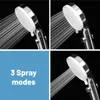 Bathroom Shower Heads SAMODRA Handheld Shower Head High Pressure Boosting Shower Head Water Saving Adjustable 3 Spary Setting With ON/OFF Switch 230912