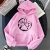 Sweats à capuche pour femmes Paddle Femmes Kawaii Sweat Y2k Gothique Anime Survêtement Hoddies Haut À Manches Longues Pull