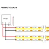 COB Flexibel LED -remsa 10mm DC12V 24V hög densitet LED -strip 6 färger tillgängliga 378LEDS/M 420LEDS/M VATTERSIGT LED -band Strip Light LL