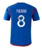 23 24 Maillot Lyon Olympiques Soccer Jerseys Lyonnais Men/Kids ol Digital 4番目のTraore Memphis Equipment Bruno Gフットボールシャツ