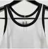 2023Fashion Brand T Shirts Men toppar Designer Cotton Dark Loose Sleeveless Black Tank Top Men Tops