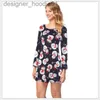 Kvinnor Jumpsuits Rompers 209 Womens Jumpsuits Casual Dresses Rompers kjol Floralklänning med ärmlösa klänningar Nuevo Estilo Vestido Para Chicas Mujeres WT19 L230