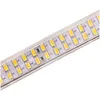 LED-Streifen, Streifenlicht, 240 LEDs, zweireihig, 220 V, 110 V, Smd 5730, flexibles Band, kristallklarer PVC-Schlauch für dauerhaften Einsatz und helle Leistung, Dhfxz