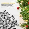 Party Supplies 50 Pcs Christmas Bells DIY Pendants Micro Toys Hanging Xmas Adornments Alloy Decorative Baby Cross Jewelry