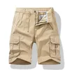 Shorts pour hommes loisirs Cargo coton été Vintage sport troncs entraînement cordon Multi poches vêtements pour hommes