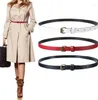 Belts Adjustable Waterproof Waistband PU Leather Wear-resistant Dress Belt Lightweight Girdle Strap Exquisite Appearance