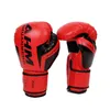 Sporthandskar boxningshandskar pu för män kvinnor ljusa karate muay thai guantes de boxeo fri kamp mma sanda utbildning vuxna barn utrustning 230912