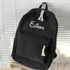 Plecak duża pojemność Corduroy Spersonalizowana haftowana nazwa Schoolbag Junior High School Uczniowie