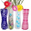 PVC Foldable Vases Collapsible Water Bag Plastic Wedding Party Vases Eco-friendly Reusable Home Office Vase 913