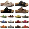 Birkin Designer Buckle Boston Clogs Sliders tofflor Sandaler Kända kvinnor Mens Slides Mules Summer Outdoor Cork Sandal Fashion Flat Luxurys Slide Sandale Loafers