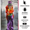 Other Event Party Supplies 6-Ft. Halloween Decoration Animatronic Clown Indoor/Outdoor 230912